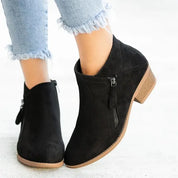 Bottines Chelsea Femme en Suède – Design Intemporel, Confort & Élégance