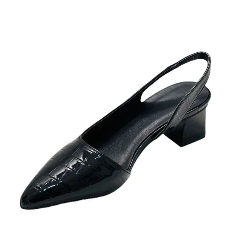 Escarpins orthopédiques Lara — confort & design croco chic