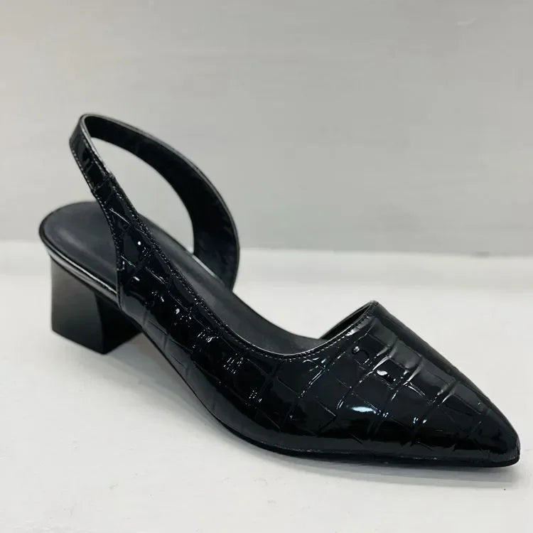 Escarpins orthopédiques Lara — confort & design croco chic