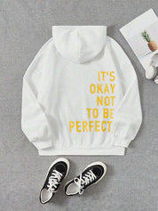 Hoodie oversize Noelle femme – streetwear message dos