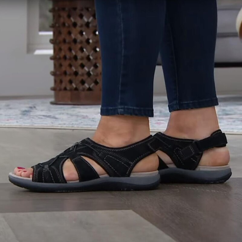 Sandales orthopédiques femme Ariana — élégantes avec soutien total du pied