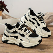 Baskets femme plateforme — sneakers tendance à semelle épaisse confortables