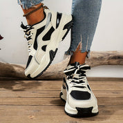 Baskets femme plateforme — sneakers tendance à semelle épaisse confortables