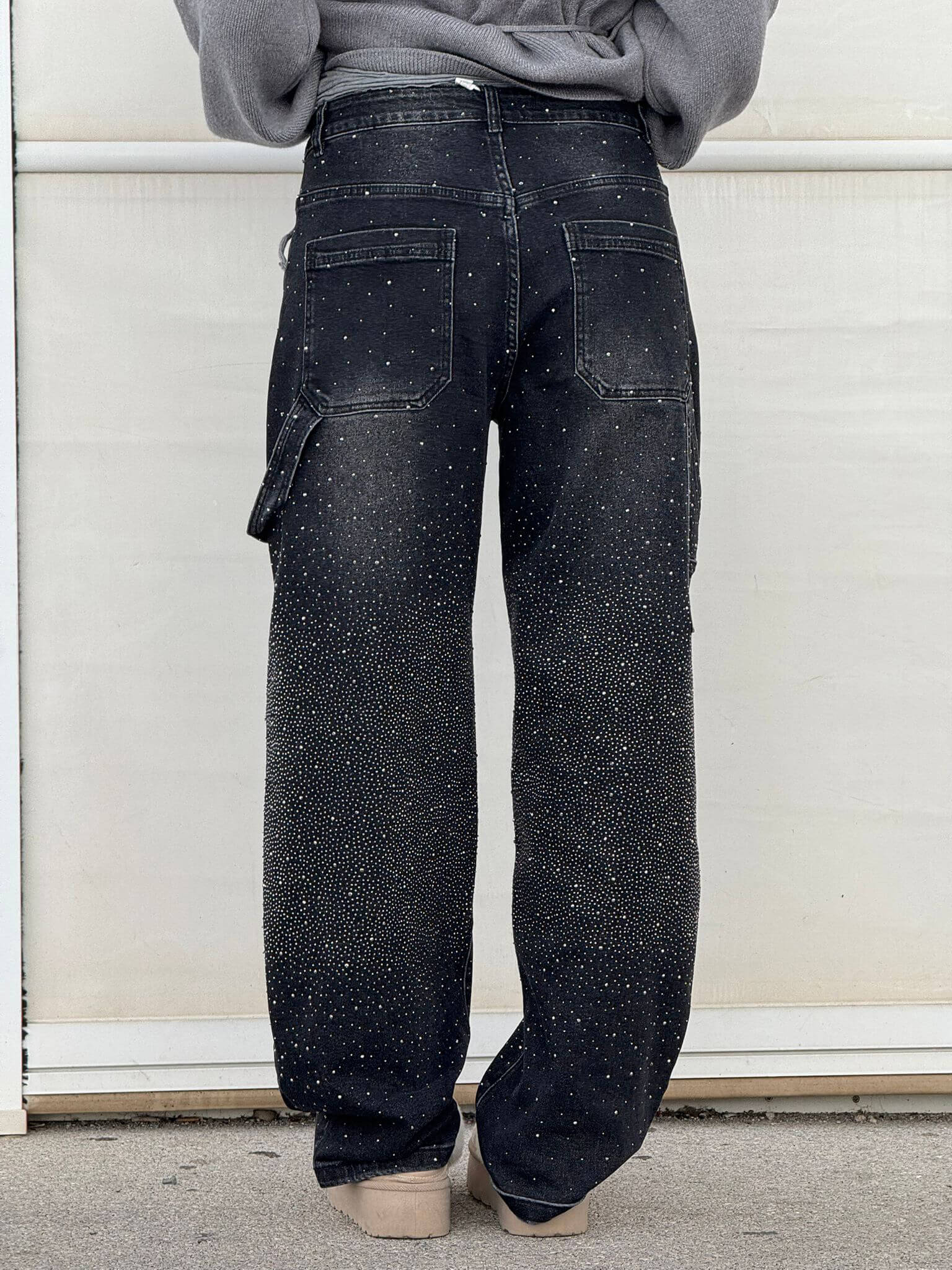 Jean femme Belle skinny stretch – Élégant avec détails scintillants