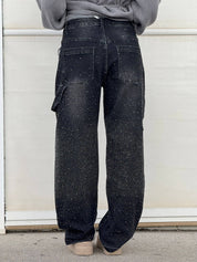 Jean femme Belle skinny stretch – Élégant avec détails scintillants