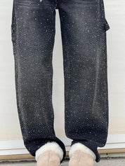 Jean femme Belle skinny stretch – Élégant avec détails scintillants