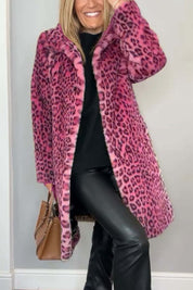 Veste femme Graciela – Manteau léopard tendance et élégant pour l’hiver
