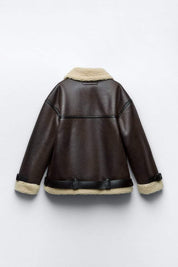 Karina manteau femme élégant & déperlant au col tailleur