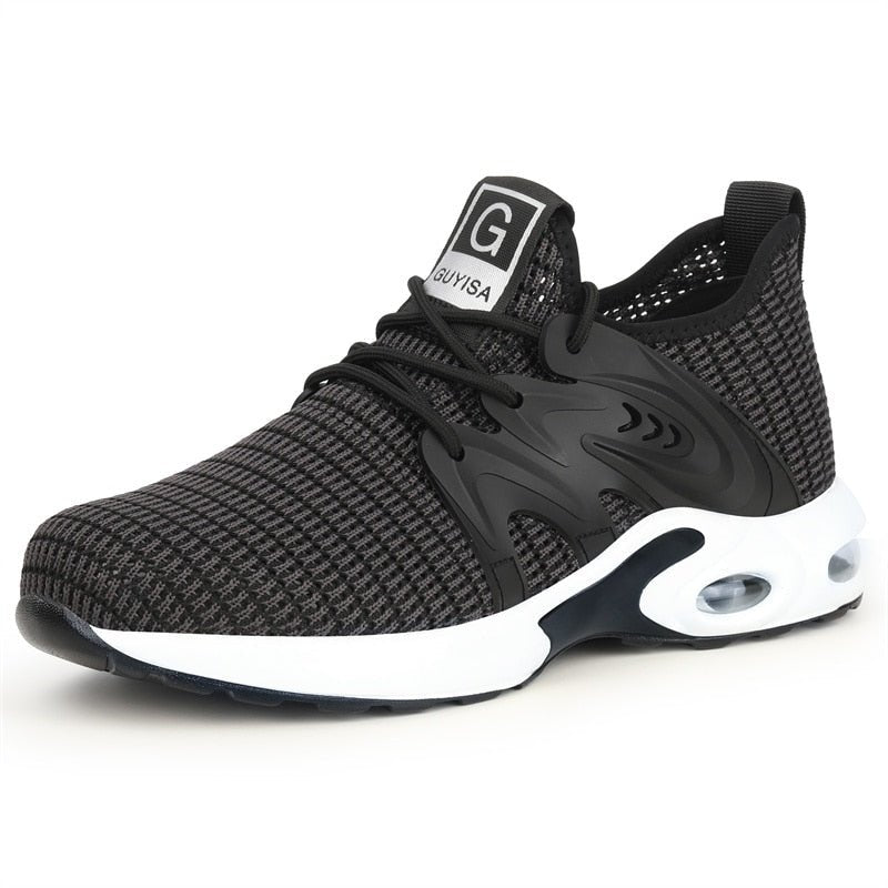 Chaussures de sécurité femme – baskets orthopédiques à embout en acier & semelle antidérapante