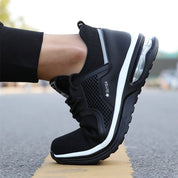 Chaussures de sécurité femme – baskets orthopédiques à embout en acier & semelle antidérapante