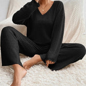Ensemble lounge femme Evangeline — deux pièces confortables au style moderne