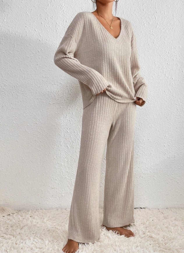 Ensemble lounge femme Evangeline — deux pièces confortables au style moderne