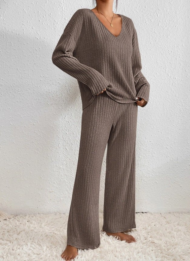 Ensemble lounge femme Evangeline — deux pièces confortables au style moderne