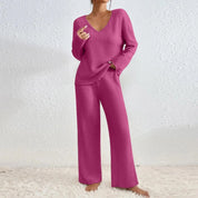 Ensemble lounge femme Evangeline — deux pièces confortables au style moderne