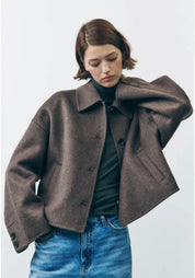Manteau femme Kharla – doudoune oversize épaisse et chaude au style moderne