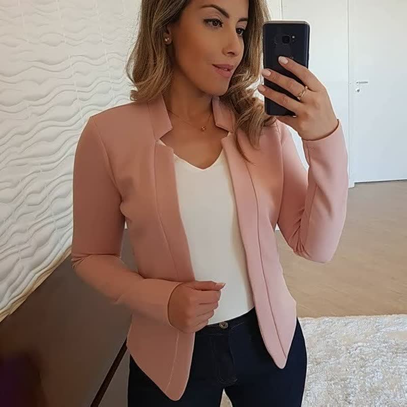 Blazer Femme ElegantBlazer – Veste Chic en 6 Couleurs du S au 5XL