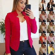 Blazer Femme ElegantBlazer – Veste Chic en 6 Couleurs du S au 5XL