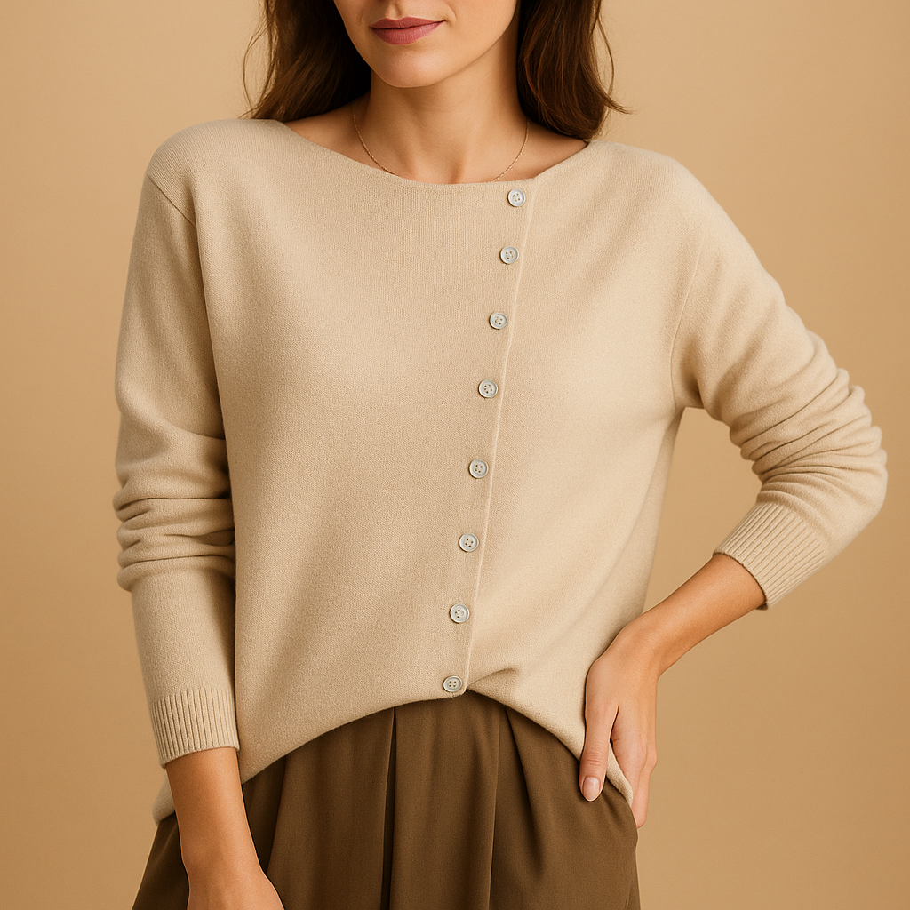 Yara | Pull Femme Col Rond – Maille Légère, Élégante & Confort Absolu
