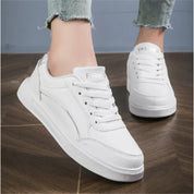 Chaussures basses femme à lacets — semelle antidérapante pour usage quotidien